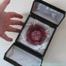 Load image into Gallery viewer, 1970s J Cane J Studio Glass Scottish Paperweight Crieff John Deacons
