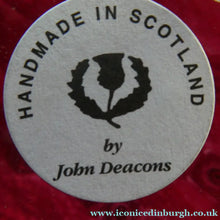 Load image into Gallery viewer, Linear Latticino Twists, Millefiori Canes &amp; Polished Facets. JOHN DEACONS with Thistle Cane
