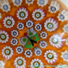 Load image into Gallery viewer, PAIR of Vintage Miniature JOHN DEACONS Papweights. Orange &amp; Pink Colours
