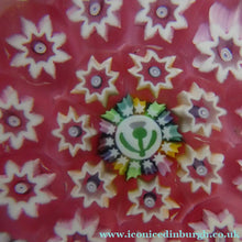 Load image into Gallery viewer, PAIR of Vintage Miniature JOHN DEACONS Papweights. Orange &amp; Pink Colours
