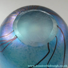 Load image into Gallery viewer, Early Ditchfield Lustre Lily-Pad Peacock Lustre Vase. Signed. Unique Collection

