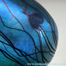 Load image into Gallery viewer, Early Ditchfield Lustre Lily-Pad Peacock Lustre Vase. Signed. Unique Collection
