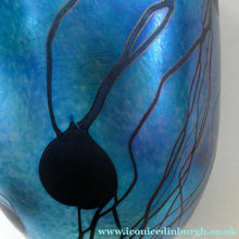 Load image into Gallery viewer, Early Ditchfield Lustre Lily-Pad Peacock Lustre Vase. Signed. Unique Collection
