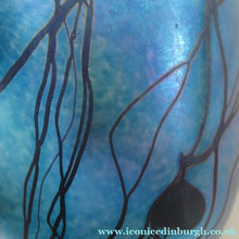 Load image into Gallery viewer, Early Ditchfield Lustre Lily-Pad Peacock Lustre Vase. Signed. Unique Collection
