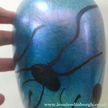 Load image into Gallery viewer, Early Ditchfield Lustre Lily-Pad Peacock Lustre Vase. Signed. Unique Collection
