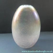 Load image into Gallery viewer, 1983 John Ditchfield Iridescent Glasform Crackle Glass Vase

