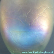 Load image into Gallery viewer, 1983 John Ditchfield Iridescent Glasform Crackle Glass Vase
