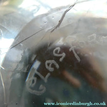 Load image into Gallery viewer, SIGNED 1983 John Ditchfield Iridescent Glasform Crackle Glass Vase. Signed &amp; Dated. Height: 8 inches - British Glass
