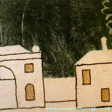 Load image into Gallery viewer, Julian Trevelyan ORIGINAL Etching &amp; Soft Ground Aquatint (1975). WALLINGTON, CLOCK TOWER. Pencil Signed
