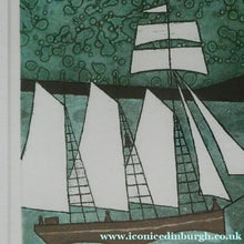 Load image into Gallery viewer, Julian Trevelyan ORIGINAL Etching &amp; Soft Ground Aquatint. SCHOONER. Pencil Signed
