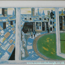 Load image into Gallery viewer, Julian Trevelyan: ORIGINAL Limited Edition  Lithograph (1959 - 1962). CORPUS CHRISTI,  Cambridge. Pencil Signed
