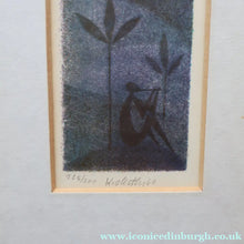 Load image into Gallery viewer, Karel Oberthor (1921 - 1996). 1960s Limited Edition Lithograph Entitled Moonlight Romance. Pencil Signed
