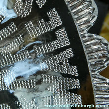 Load image into Gallery viewer, Edward VII Pressed Glass Bowl. British Royalty Silver Wedding 1880s
