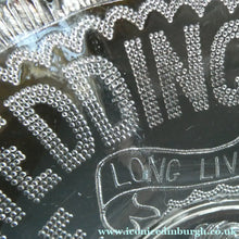 Load image into Gallery viewer, Edward VII Pressed Glass Bowl. British Royalty Silver Wedding 1880s
