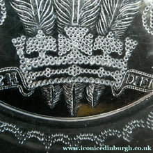 Load image into Gallery viewer, Edward VII Pressed Glass Bowl. British Royalty Silver Wedding 1880s

