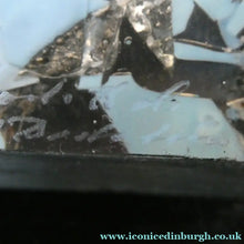Load image into Gallery viewer, Monica Backtrom Frozen Landscape Plaque for Kosta Boda. Setting Sun (in wooden frame)
