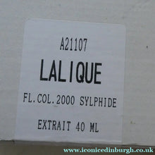 Load image into Gallery viewer, Lalique Parfum, Flacon Collection, Limited Edition 'Sylphide' (2000) Perfume, 40ml bottle with nude

