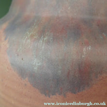 Load image into Gallery viewer, 1940s British Art Pottery Upchurch Vase Pink and Grey Colour
