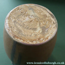 Load image into Gallery viewer, 1940s British Art Pottery Upchurch Vase Pink and Grey Colour
