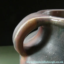 Load image into Gallery viewer, 1940s British Art Pottery Upchurch Vase Pink and Grey Colour
