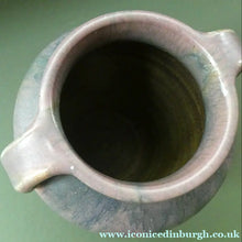 Load image into Gallery viewer, 1940s British Art Pottery Upchurch Vase Pink and Grey Colour
