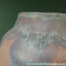 Load image into Gallery viewer, 1940s British Art Pottery Upchurch Vase Pink and Grey Colour
