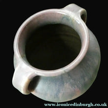 Load image into Gallery viewer, 1940s British Art Pottery Upchurch Vase Pink and Grey Colour
