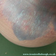 Load image into Gallery viewer, 1940s British Art Pottery Upchurch Vase Pink and Grey Colour
