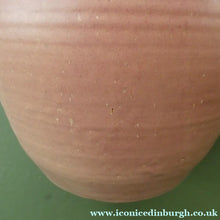 Load image into Gallery viewer, 1940s British Art Pottery Upchurch Vase Pink and Grey Colour
