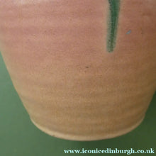 Load image into Gallery viewer, 1940s British Art Pottery Upchurch Vase Pink and Grey Colour
