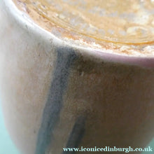 Load image into Gallery viewer, 1940s British Art Pottery Upchurch Vase Pink and Grey Colour
