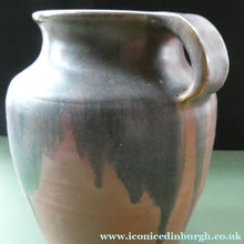 Load image into Gallery viewer, 1940s British Art Pottery Upchurch Vase Pink and Grey Colour
