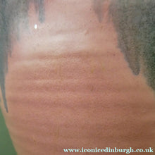 Load image into Gallery viewer, 1940s British Art Pottery Upchurch Vase Pink and Grey Colour
