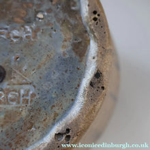 Load image into Gallery viewer, Large 1940s UPCHURCH British Studio Art Pottery Vase in Attractive Streaky Blue and Grey Glazes. Height: 10 inches

