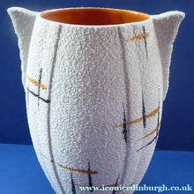Load image into Gallery viewer, LARGE 1950s Italian Style Vase Made by Crown Devon, England
