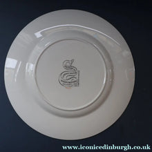 Load image into Gallery viewer, Large 1950s WEDGWOOD Plate. Dolphin Design by Sir Laurence Whistler. Pink Version
