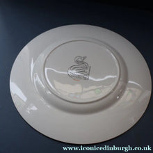 Load image into Gallery viewer, Large 1950s WEDGWOOD Plate. Dolphin Design by Sir Laurence Whistler. Pink Version
