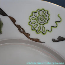 Load image into Gallery viewer, Large 1950s WEDGWOOD Plate. Dolphin Design by Sir Laurence Whistler. Yellow Version
