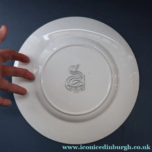 Load image into Gallery viewer, Large 1950s WEDGWOOD Plate. Dolphin Design by Sir Laurence Whistler. Yellow Version
