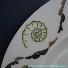 Load image into Gallery viewer, Large 1950s WEDGWOOD Plate. Dolphin Design by Sir Laurence Whistler. Yellow Version
