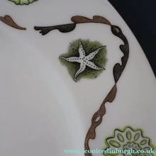 Load image into Gallery viewer, Large 1950s WEDGWOOD Plate. Dolphin Design by Sir Laurence Whistler. Yellow Version
