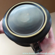 Load image into Gallery viewer, LARGE 1960s DENBY Arabesque Lidded Casserole Dish. Diameter 8 1/2 inches
