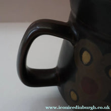 Load image into Gallery viewer, LARGE 1960s DENBY Arabesque Stoneware Teapot. Height 6 1/4 inches

