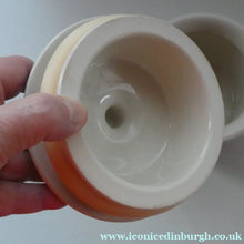 Load image into Gallery viewer, LARGE 1960s Judith Onions TG Green Cornishware Lidded SUGAR Storage Jar. 7 inches - British Ceramics
