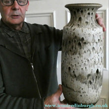 Load image into Gallery viewer, Large West German Scheurich Vase 16 inches

