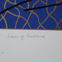 Load image into Gallery viewer, Vintage 1970s LARGE Original Screenprint of a Japanese Lady: Lass of Innocence; Signed by the artist. Quirky POP ART Style
