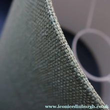 Load image into Gallery viewer, LARGE 1970s TREMAEN "Gwarra" Lamp Base &amp; Original Hessian Shade by Peter Ellery
