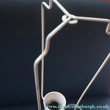Load image into Gallery viewer, LARGE 1970s TREMAEN "Gwarra" Lamp Base &amp; Original Hessian Shade by Peter Ellery
