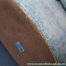 Load image into Gallery viewer, LARGE 1970s TREMAEN "Gwarra" Lamp Base &amp; Original Hessian Shade by Peter Ellery
