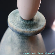 Load image into Gallery viewer, LARGE 1970s TREMAEN "Gwarra" Lamp Base &amp; Original Hessian Shade by Peter Ellery
